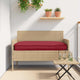 Set cuscini per pallet VidaXL 2 pezzi blu reale 100 x 40 x 8 cm