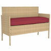 Vidaxl pallet kussen set 2 pcs koninklijk blauw 100 x 40 x 8 cm