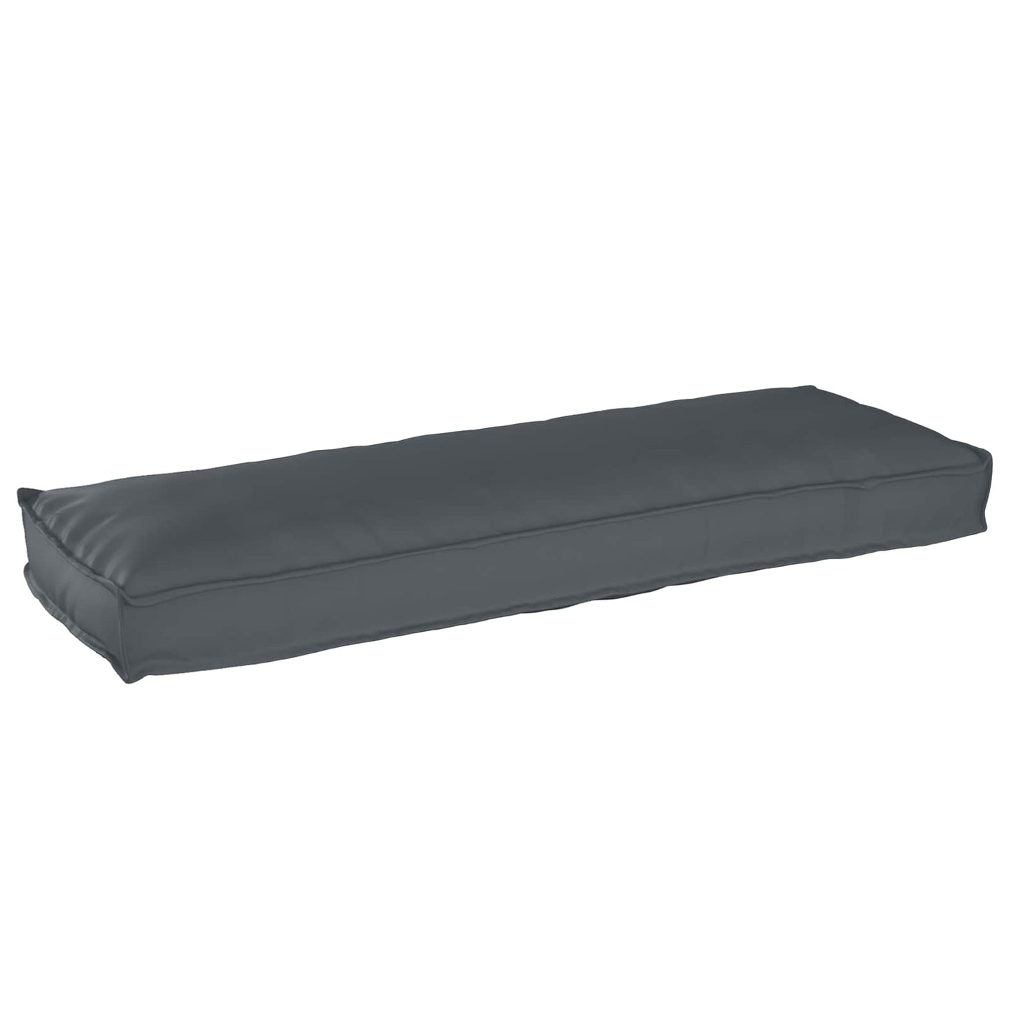 VidaXL cojín palet set 2 piezas antracita 120 x 40 x 8 cm tela oxford