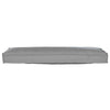 Vidaxl pallet kussen set 2 pcs grijs 120 x 40 x 8 cm oxford stof