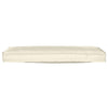 VidaXL set cuscini per pallet 2 pezzi crema 120 x 40 x 8 cm in tessuto oxford