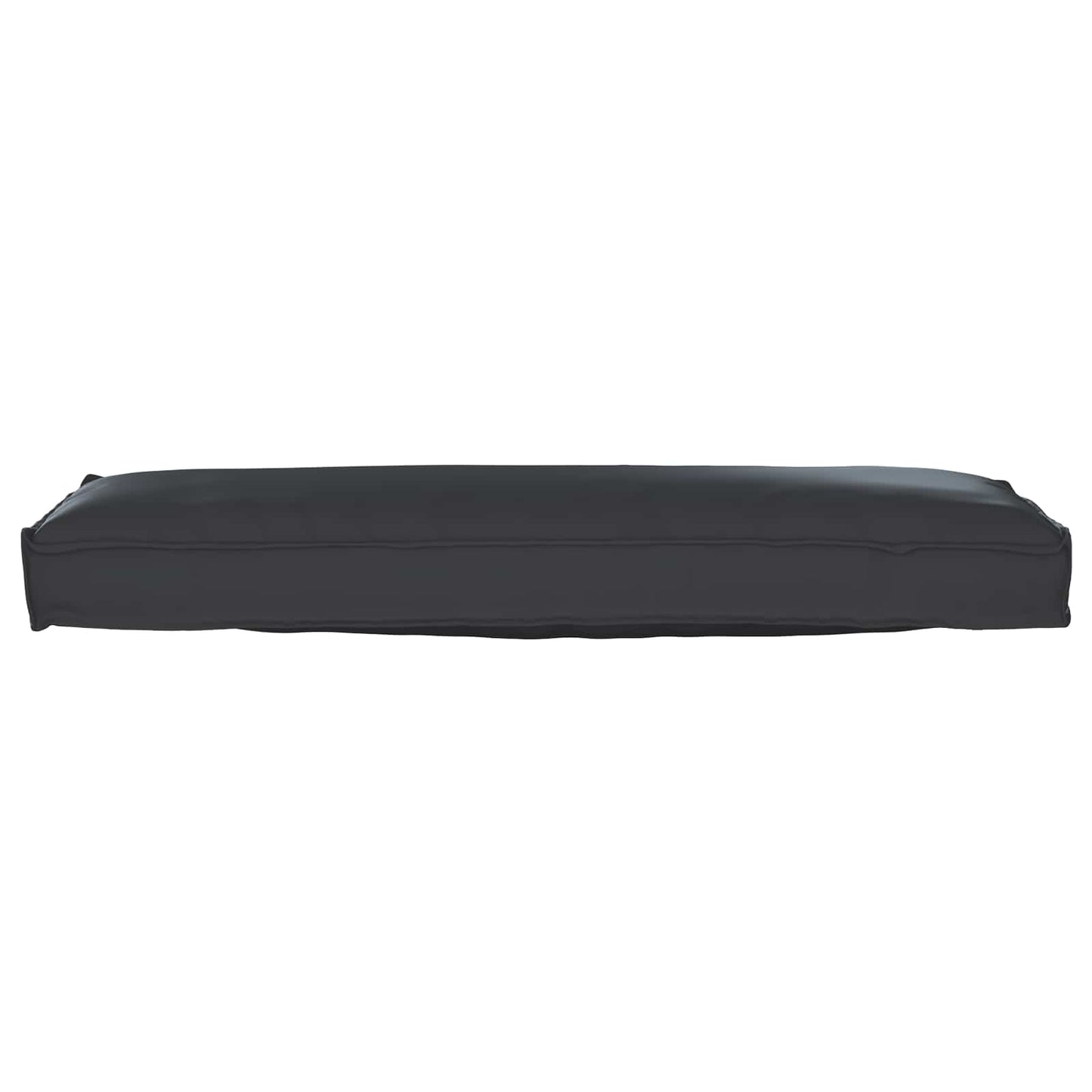 Set cuscini per pallet VidaXL 2 pezzi nero 120 x 40 x 8 cm in tessuto oxford