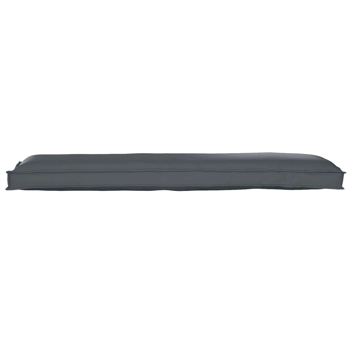 VidaXL set cuscini per pallet 2 pezzi antracite 150 x 40 x 8 cm tessuto oxford