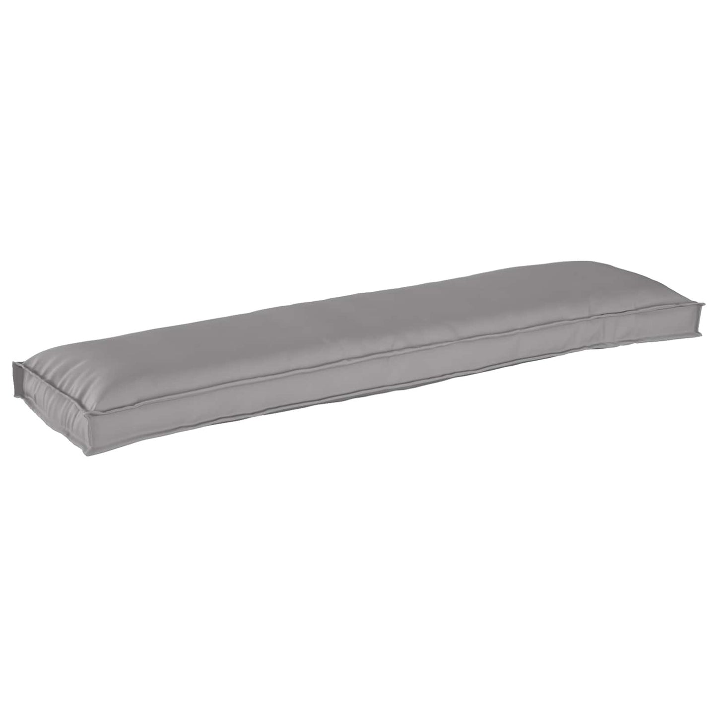 VidaXL juego de cojines para palé 2 piezas gris 150 x 40 x 8 cm tela oxford
