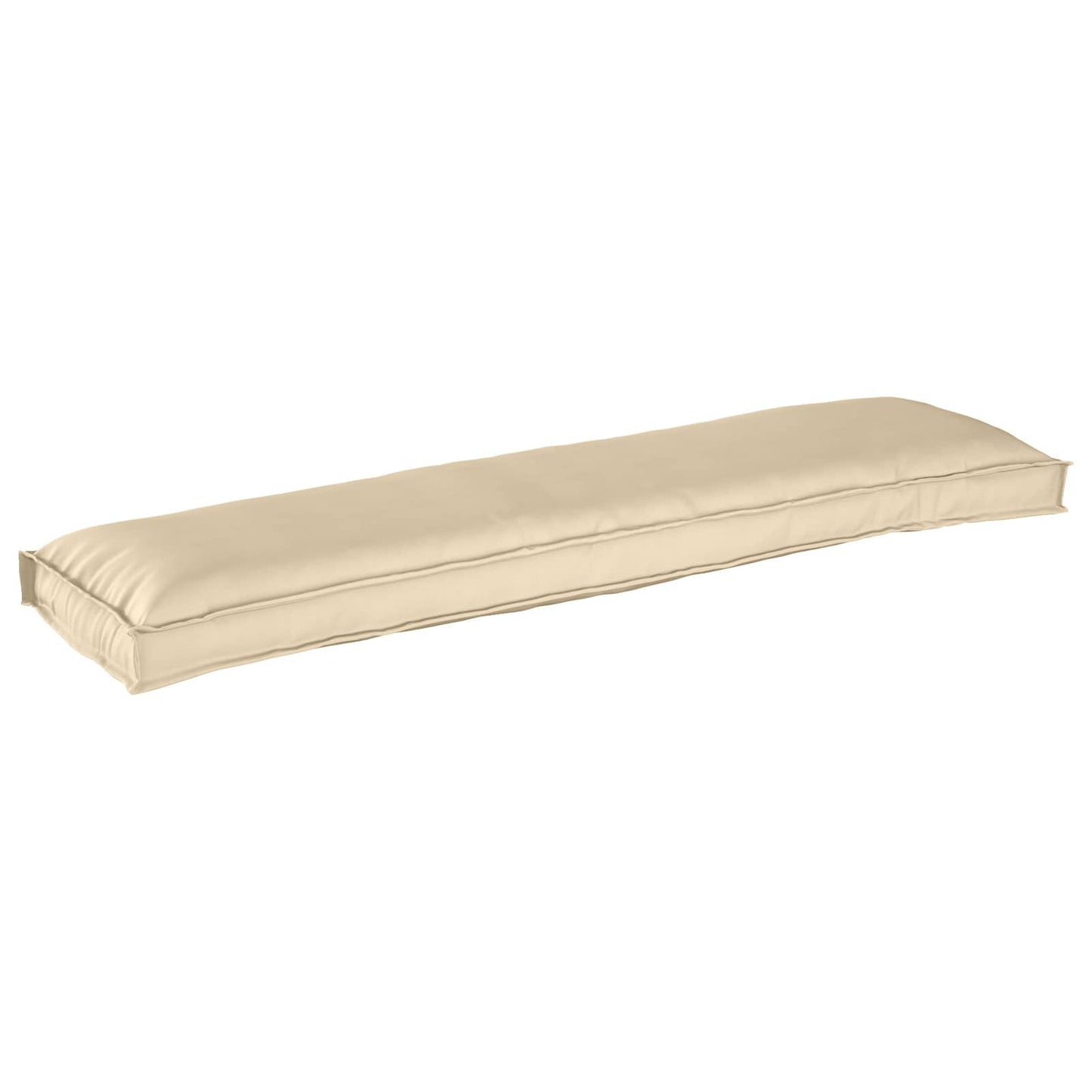VidaXL juego de cojines para palé 2 piezas beige 150 x 40 x 8 cm tela oxford