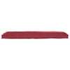 VidaXL juego de cojines para palé 2 piezas rojo vino 150 x 40 x 8 cm tela oxford