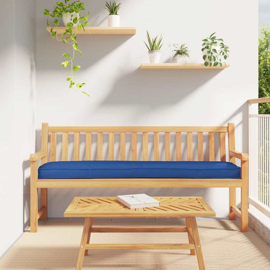 VidaXL juego de cojines para palés 2 piezas azul real 180 x 40 x 8 cm