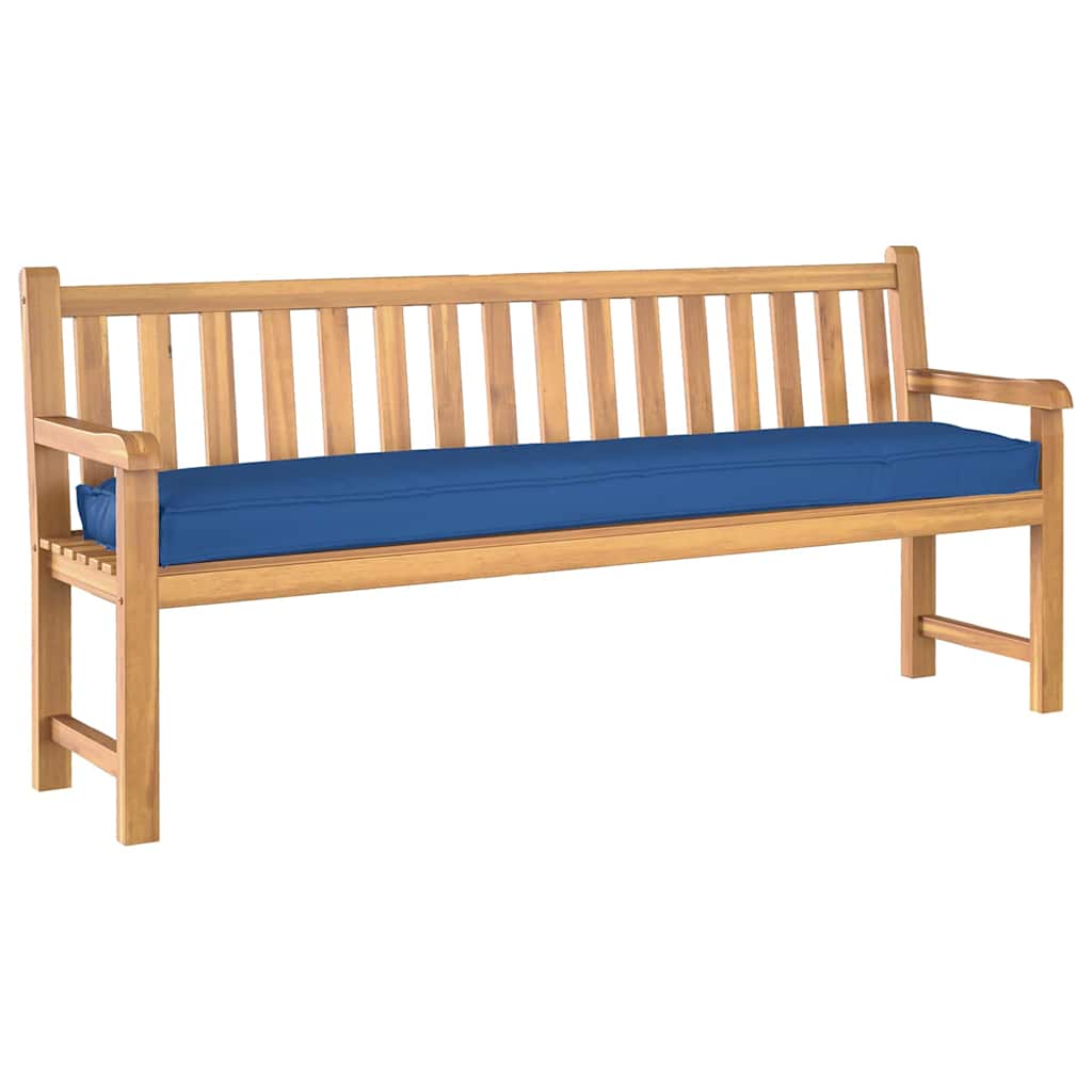 VidaXL juego de cojines para palés 2 piezas azul real 180 x 40 x 8 cm