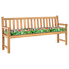 VidaXL set cuscini per pallet 2 pezzi giungla tropicale 200 x 40 x 8 cm