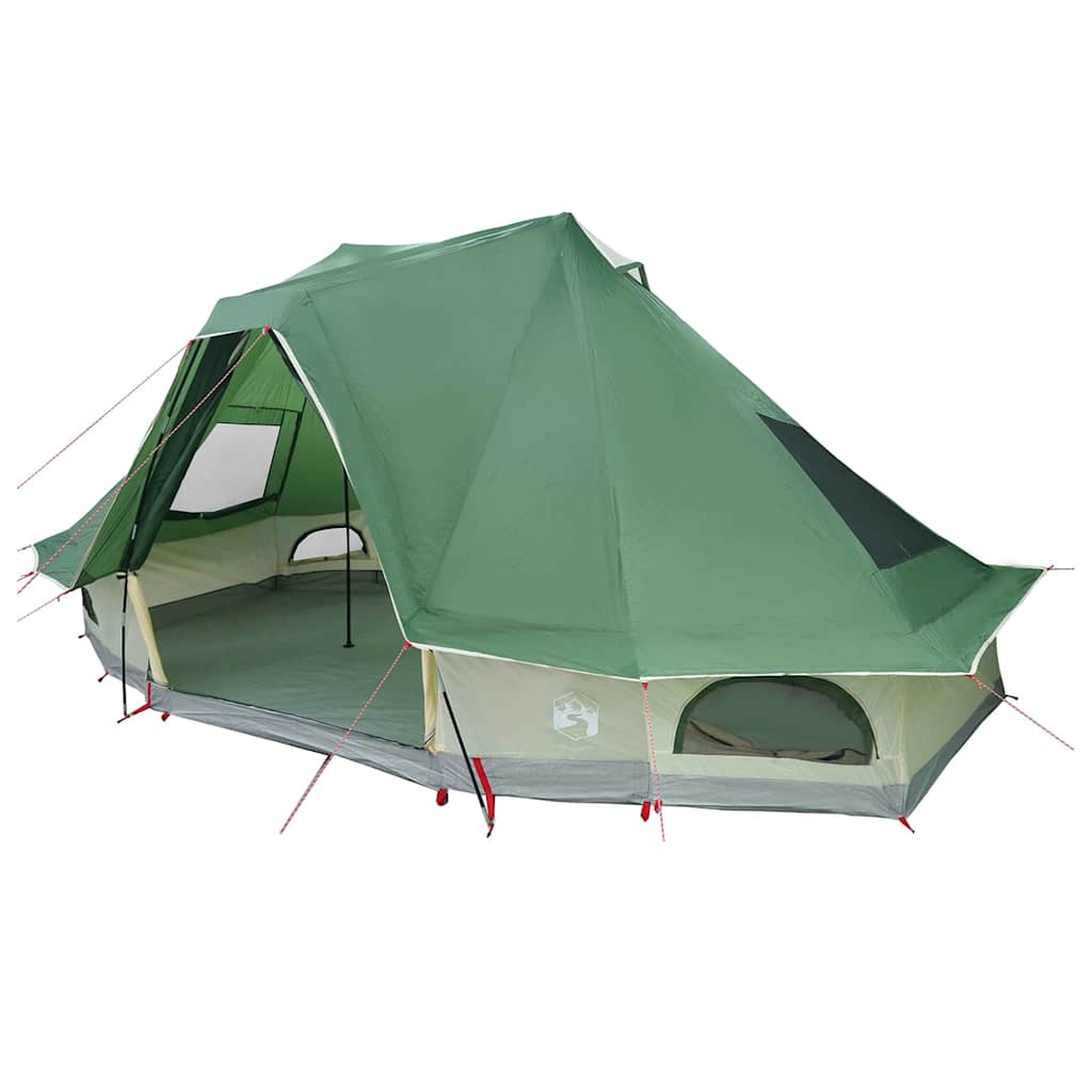 Tienda tipi familiar Vidaxx tipi con techo verde 466 x 310 x 240 cm