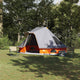 Tenda familiare Vidaxx Teepee grigio e arancione 466 x 310 x 240 cm