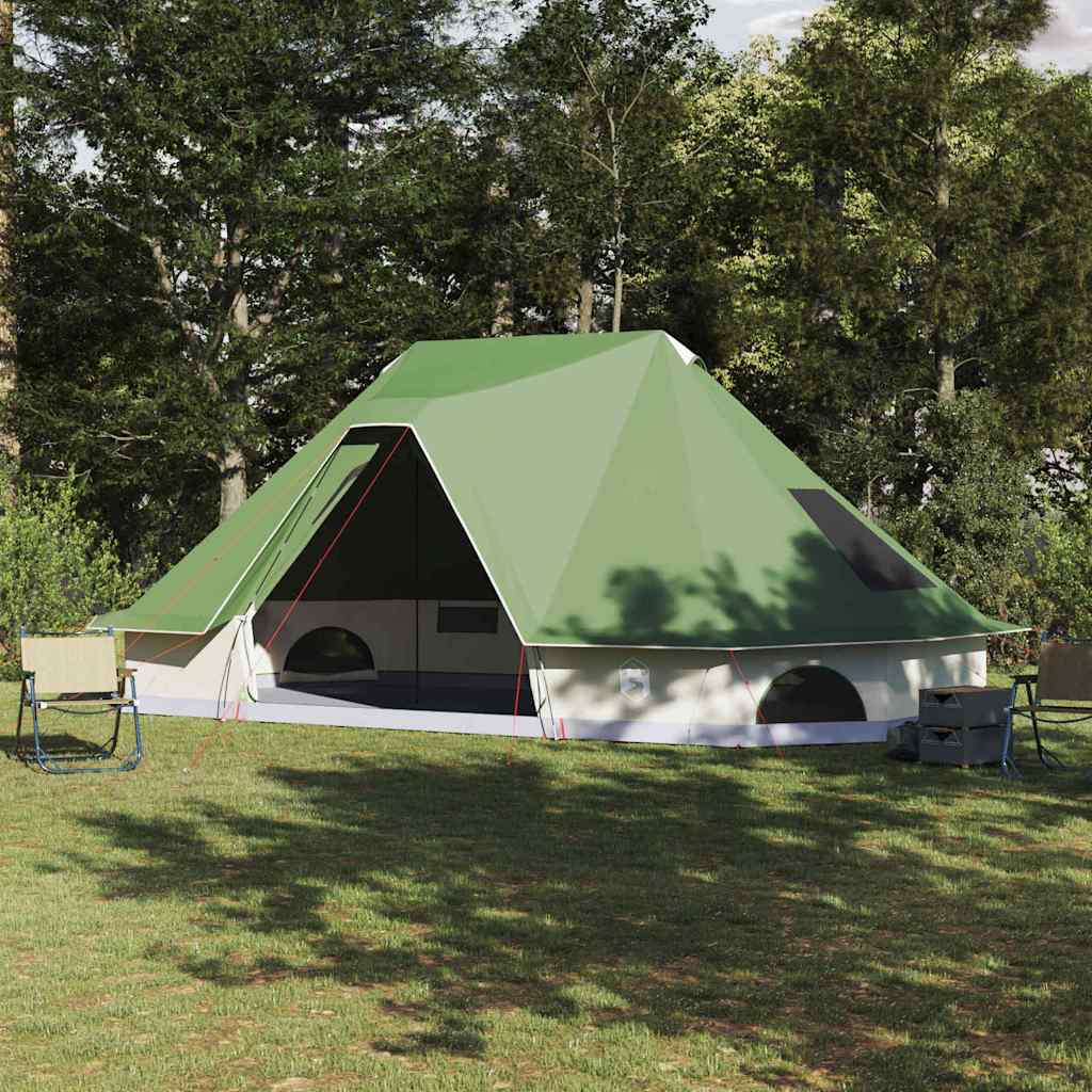 Tienda tipi familiar Vidaxx tipi con techo verde 680 x 430 x 270 cm