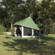 Tienda tipi familiar Vidaxx tipi con techo verde 404 x 370 x 270 cm