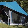 Tenda familiare Vidaxx teepee teepee blu e grigia 508 x 470 x 300 cm