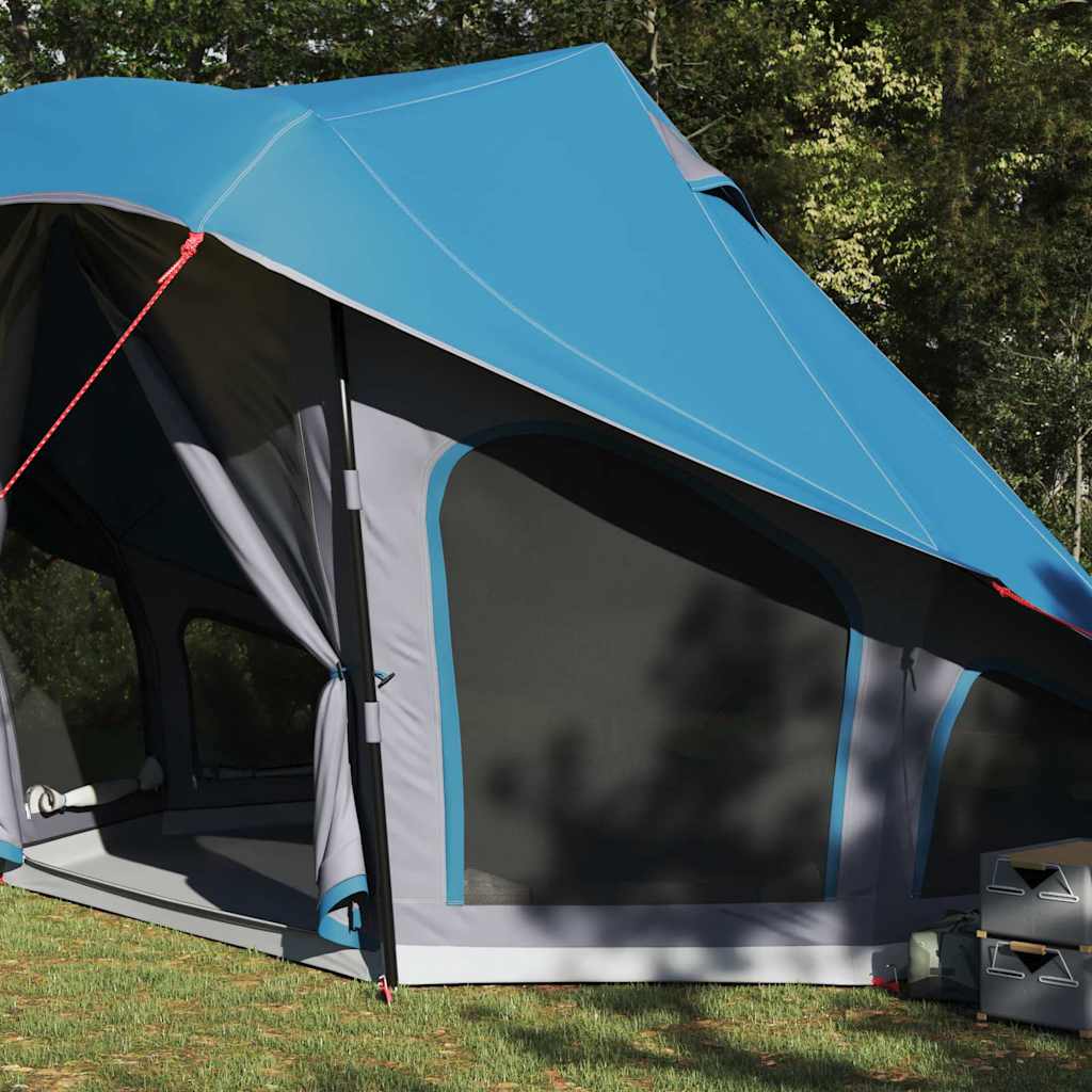 Tenda familiare Vidaxx teepee teepee blu e grigia 508 x 470 x 300 cm