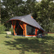 Tenda familiare Vidaxx Teepee grigio e arancione 508 x 470 x 300 cm