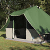 Vidaxl tipi tent met dak met opslag groen 358 x 296 x 258 cm taft