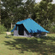 Tienda tipi Vidaxx con techo y almacenamiento azul 358 x 296 x 258 cm tafetán