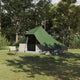 Tienda tipi Vidaxx con techo y almacenamiento verde 364 x 281 x 257 cm tafetán