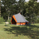 Tenda familiare Vidaxx Teepee grigio e arancione 400 x 346 x 250 cm