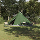 Tienda tipi familiar Vidaxx tipi con techo verde 560 x 560 x 300 cm