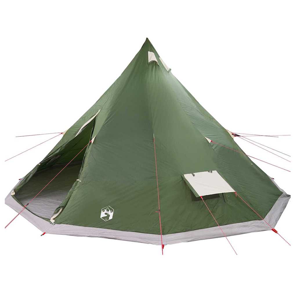Tienda tipi familiar Vidaxx tipi con techo verde 560 x 560 x 300 cm