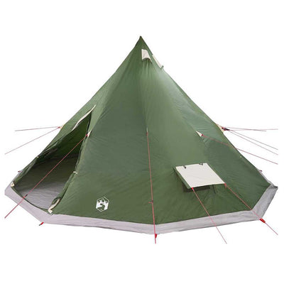 Tenda familiare Vidaxx Teepee con tetto verde 560 x 560 x 300 cm