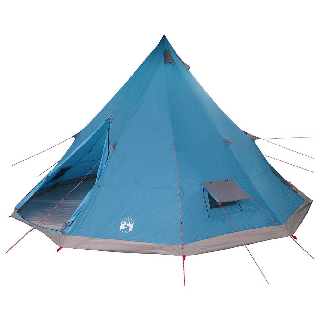 Tienda tipi familiar Vidaxx tipi azul y gris 560 x 560 x 300 cm