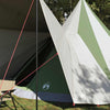 Vidaxx tienda tipi familiar tipi verde y beige 510 x 690 x 330 cm