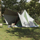 Tenda familiare Vidaxx Teepee verde e beige 510 x 690 x 330 cm