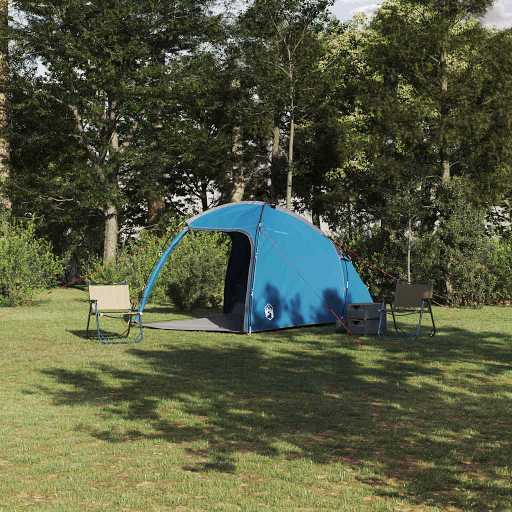 Tenda Vidaxx blu 370 x 230 x 185 cm poliestere e fibra di vetro