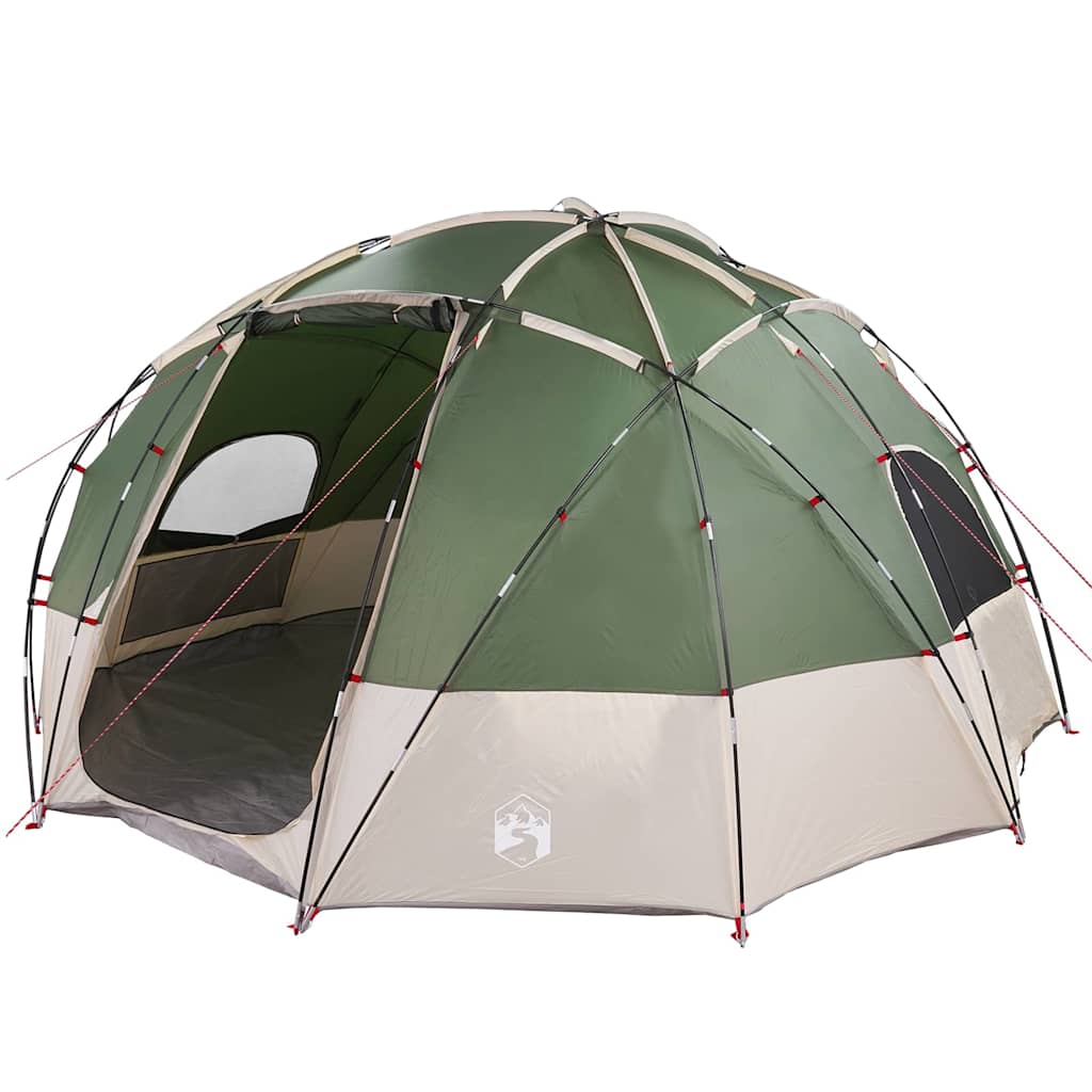 Tenda da campeggio VidaXL con tetto verde 475 x 475 x 235 cm in poliestere