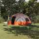 Tienda de campaña VidaXL gris y naranja 475 x 475 x 235 cm poliéster