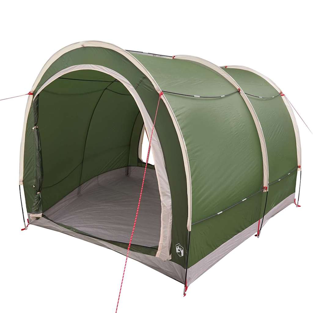 Tenda da bicicletta Vidaxx con tetto con ripostiglio verde 256 x 222 x 182 cm