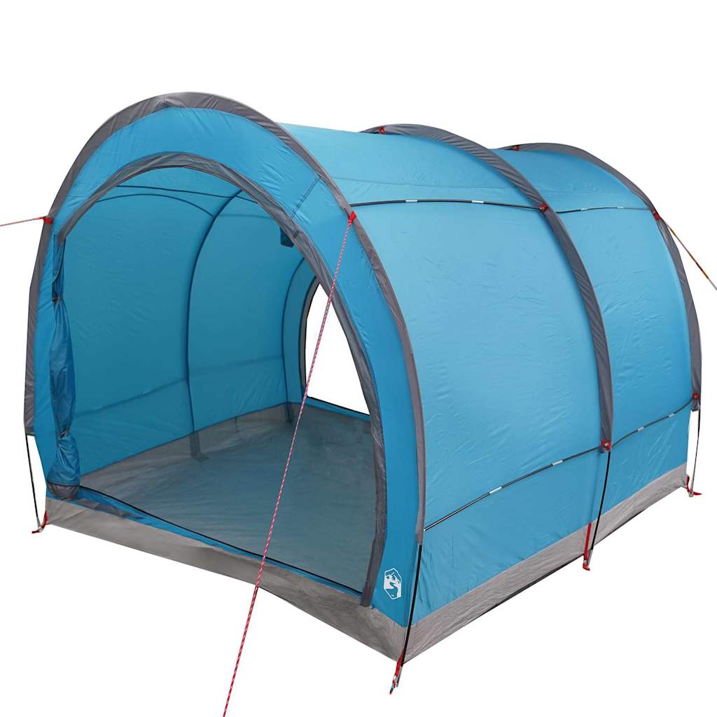Tienda de campaña para bicicletas VidaXL con techo y almacenamiento azul 256 x 222 x 182 cm