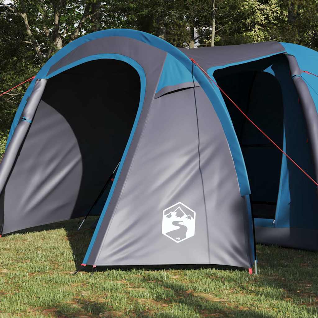 Tenda Vidaxx Dome con tetto con ripostiglio blu 384 x 254 x 170 cm