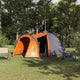 Tenda Vidaxx Dome con tetto grigio e arancione 384 x 254 x 170 cm