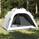Tenda interna VidaXL con tetto nera 240 x 160 x 133 cm con tessuto a rete