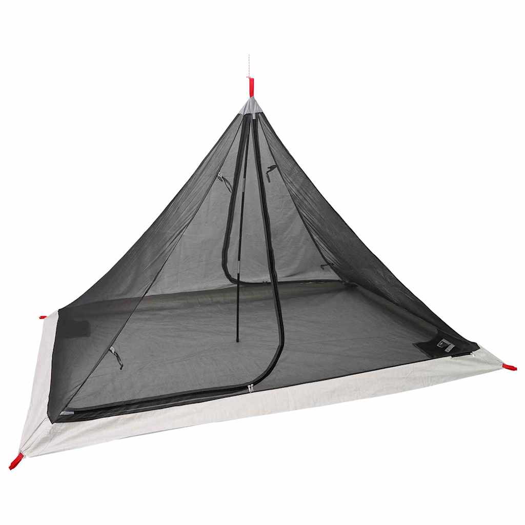 Tenda interna VidaXL con tetto nera 240 x 160 x 133 cm con tessuto a rete