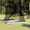 Tenda interna Vidaxx nera 208 x 140 x 175 cm rete