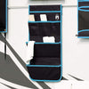 VidaXL bolsa de almacenamiento con almacenamiento negro 66 x 40 cm oxford