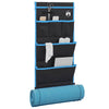 Borsa portaoggetti Vidaxx con portaoggetti nera e blu 91 x 47,5 cm oxford