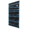 Borsa portaoggetti VidaXL con portaoggetti nera e blu 63,5 x 40 cm oxford