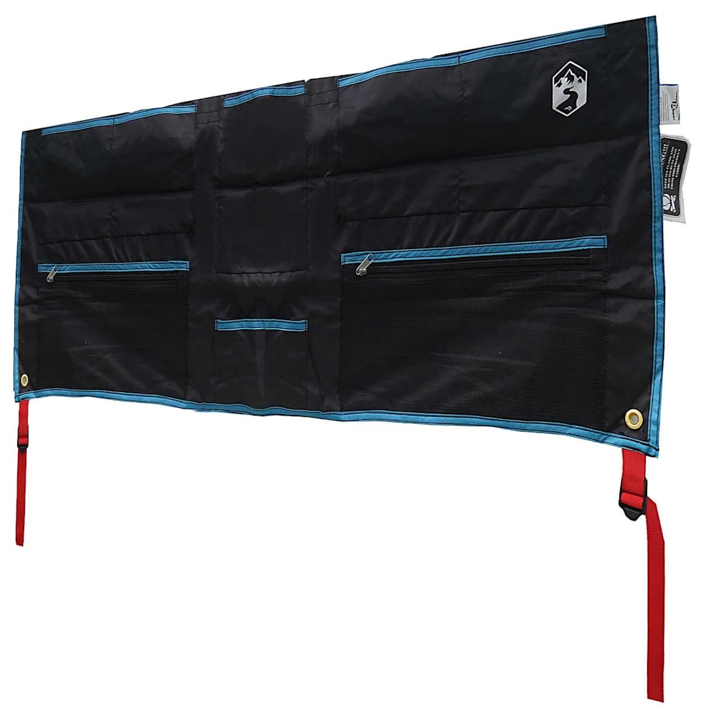 VidaXL bolsa de almacenamiento con almacenamiento negro y azul 98 x 47 cm oxford
