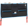 VidaXL bolsa de almacenamiento con almacenamiento negro y azul 98 x 47 cm oxford