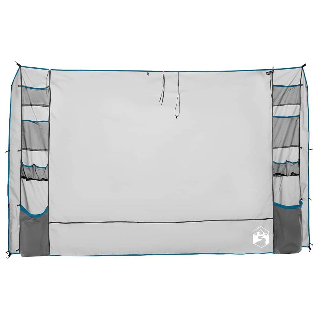 Vidaxx organizer per tenda sospesa grigio e blu 320 x 182 cm oxford