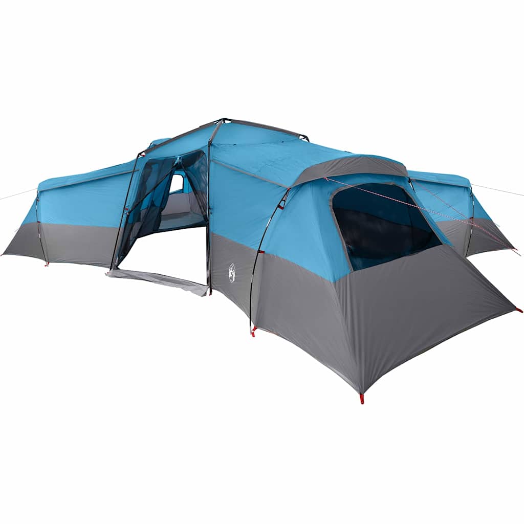 Tenda familiare Vidaxx con tetto con ripostiglio blu 833 x 585 x 216 cm taffetà