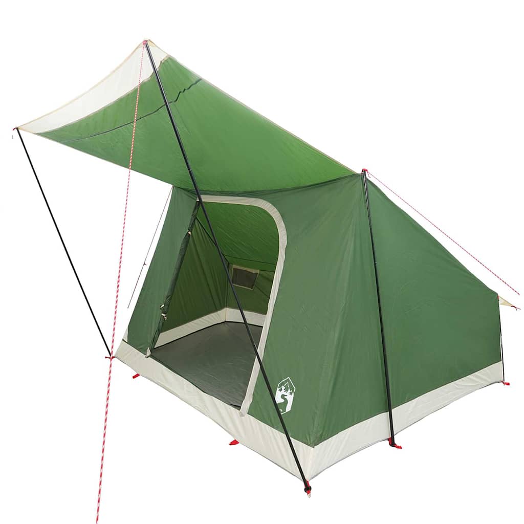 VidaXL camping tent with roof with storage green 282 x 225 x 154 cm taffeta