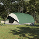 Vidaxl tunnel tent met dak met opslag groen 500 x 348 x 200 cm taft