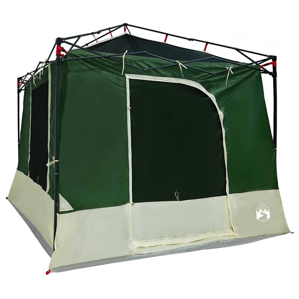 Vidaxl binnentent met dak met opslag groen 290 x 288 x 234 cm taft